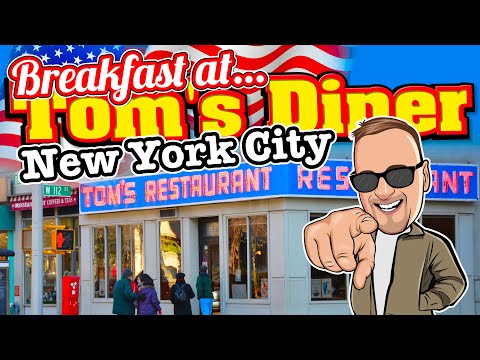 BREAKFAST at Tom's Diner NYC Made Famous by Suzanne Vega and Seinfeld