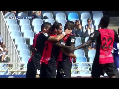 Goal of De la Bella (og 0-1) Real Sociedad - UD Almería - HD