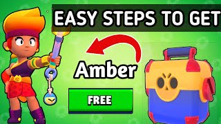 HOW TO GET AMBER IN BRAWL STAR | HOW TO GET AMBER BRAWLER |LEGENDARY BRAWLER AMBER
