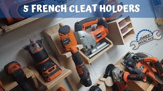Updating My French Cleats - 5 New Cleat Ideas