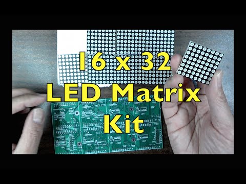 HariFun#112 - 16x32 LED Matrix Kit (part 1)