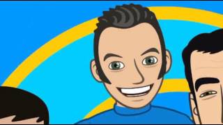 The wiggles fly through the sky wiggly animation