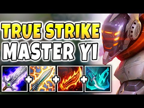 THIS REWORK MASTER YI BUILD IS BUSTED! 4000+ TRUE DAMAGE PER SECOND BUILD! - League of Legends