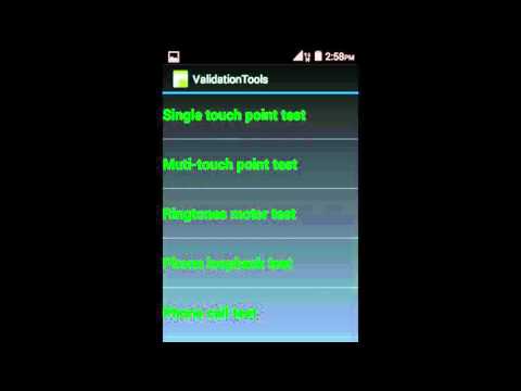 Budget Mobile Android UMX MXW1 MMI Test Mode
