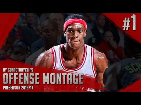 Rajon Rondo Preseason Offense Highlights 2016/2017 - Chicago Bulls Debut!