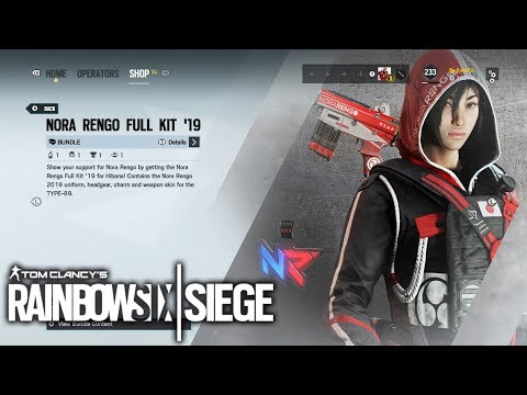 Nora Rengo ESPORTS Skin - Rainbow Six Siege