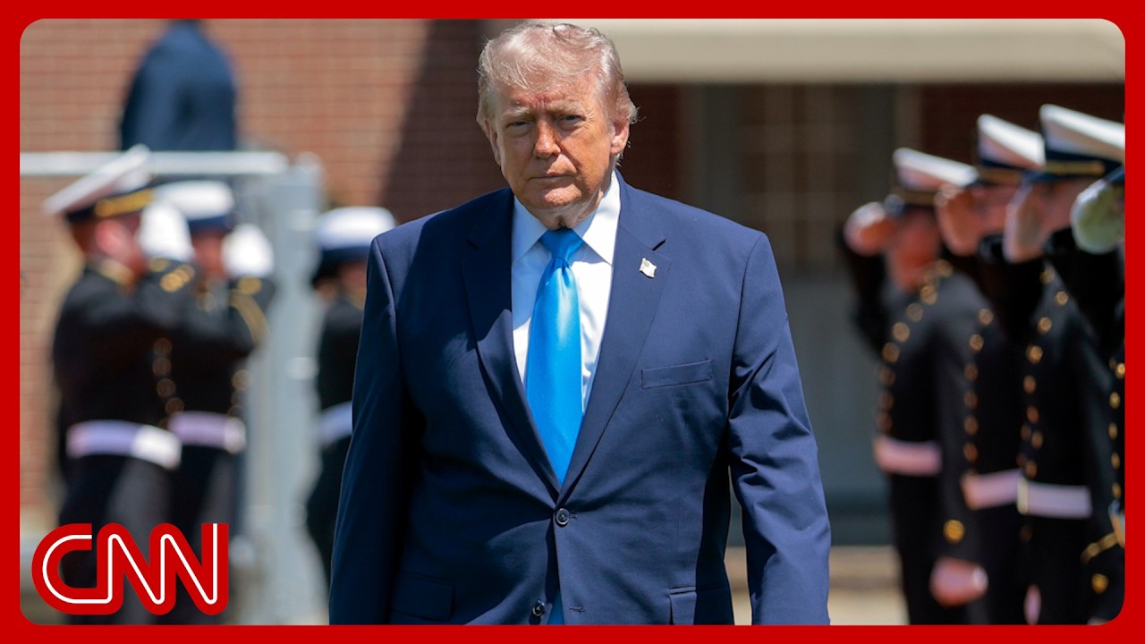 Live: Trump’s Coast Guard Academy commencement speech