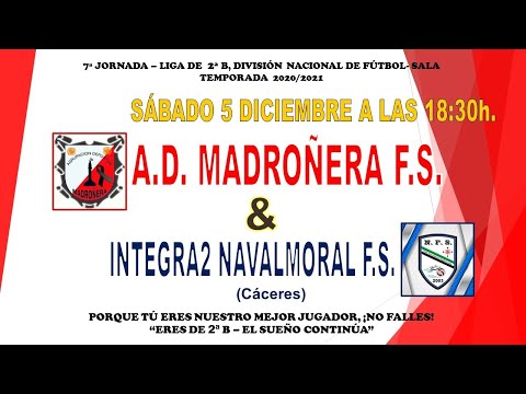 Emisión en directo de AD MADROÑERA FS