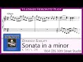 Scarlatti: Sonata in a minor, K. 54/L. 241 [Horowitz 1964]