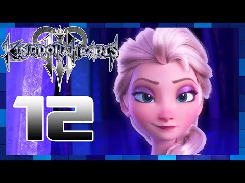 Kingdom Hearts III - Walkthrough Part 12 Arendelle Marshmallow Boss Battle