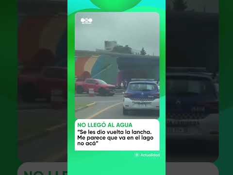 Una lancha se dio vuelta cuando ingresaba a Villa Carlos Paz