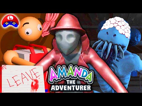 Amanda the Adventurer ALL 7 ENDINGS 📼