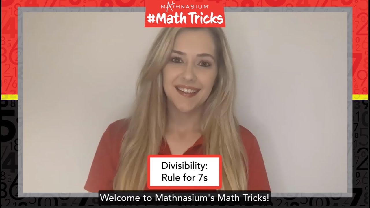 #MathTricks | Divisibility Rule for 7 Explained (Part 6)