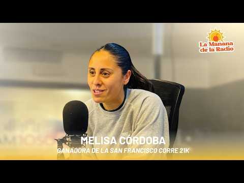 MELISA CÓRDOBA, ganadora de la media maratón San Francisco Corre – martes 13 de octubre