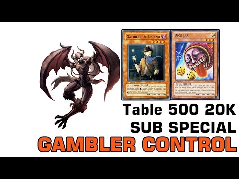 20K SUB SPECIAL Table 500 Coaching - Gambler Control (old but gold)