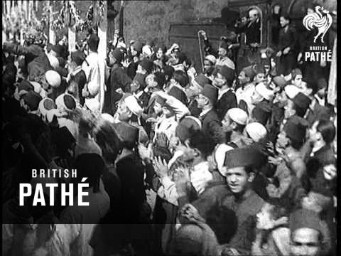 Prince Rida Of Iran Arrives At Cairo (1939)