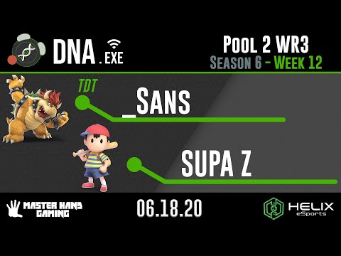 DNA.EXE S6:W12 - TDT | _Sans (Bowser) vs OTF | | PkAndy (Ness) - Pool 2 WR3