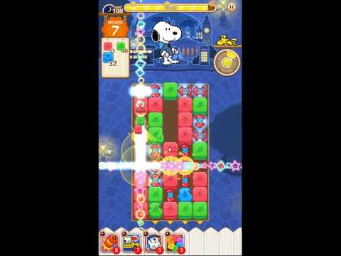 Snoopy Puzzle Journey Night Mode Level 108 - NO BOOSTERS 🐶🧩🧳 | SKILLGAMING ✔️