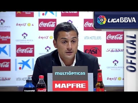 Rueda de Prensa | Press Conference de Francisco tras el UD Almería (4-3) Real Sociedad - HD