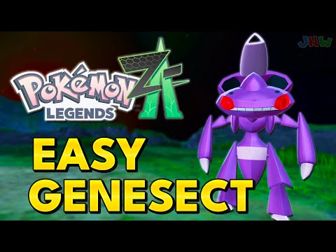 How to get GENESECT in Pokemon Legends ZA Mega Dimension