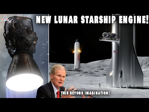 SpaceX is to land on the Moon with NEW Starship engines that makes NASA confused...