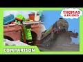 Henry S CRASH Comparison Thomas Friends Scene Remake