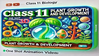 CBSE Class 11 || Biology || Plant Growth and Development || Animation || in English
