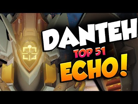 DANTEH PRO ECHO GAMEPLAY! [ OVERWATCH SEASON 22 TOP 500 ]
