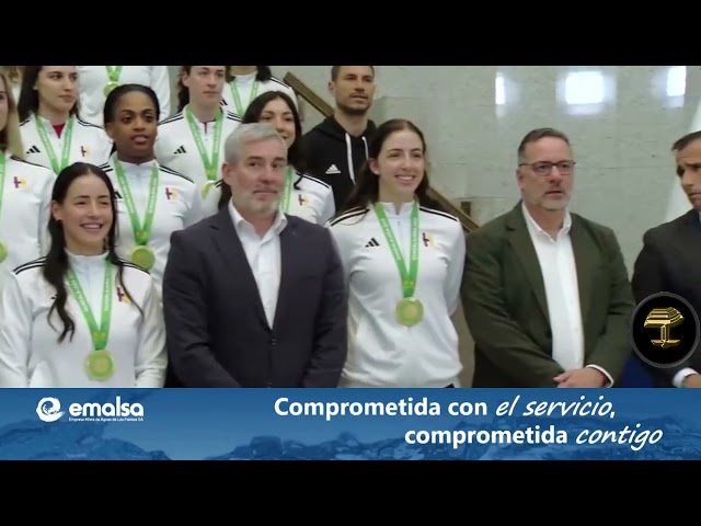 Clavijo felicita al CD Heidelberg y al CV Guaguas, campeones de la Supercopa de España