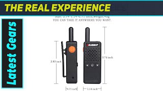 ELIDAIP T-M2 Mini Walkie Talkies: Tiny Size, Massive Range!