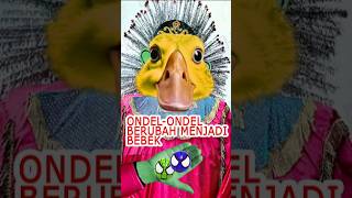 Download lagu ONDEL-ONDEL TURNS INTO A DUCK #shorts NAYA NAJWA CHANNEL mp3