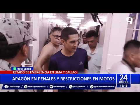 State of emergency: INPE orders blackout in prisons