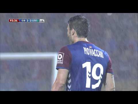 Goal of Piovaccari (3-3) SD Eibar - Levante UD - HD