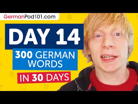 Day 1 10 300 Learn 300 German Words in 30 Days Challenge