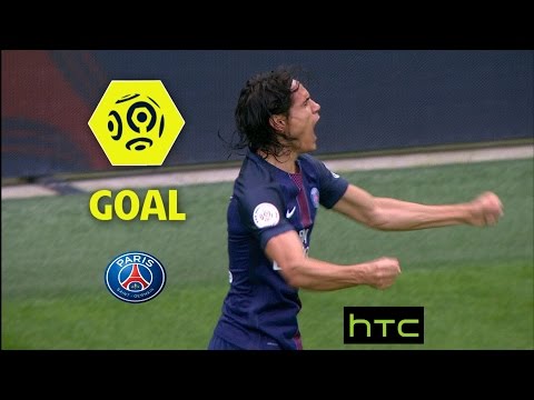 Goal Edinson CAVANI (3') / Paris Saint-Germain - Girondins de Bordeaux (2-0)/ 2016-17