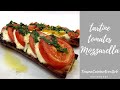 Tartine tomate mozzarella