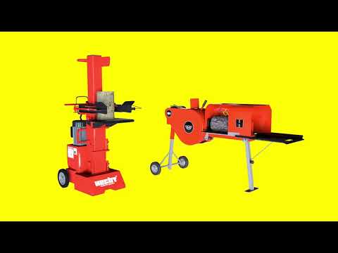Kinetinė elektrinė malkų skaldyklė HECHT 6910 video