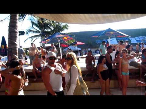 Kool Beach Party 1-8-11 Playa Del Carmen