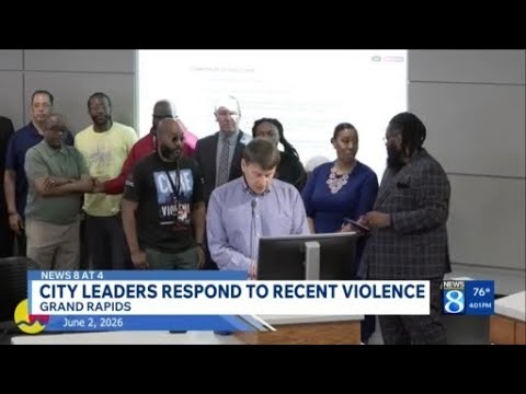 Grand Rapids leaders respond to recent violence