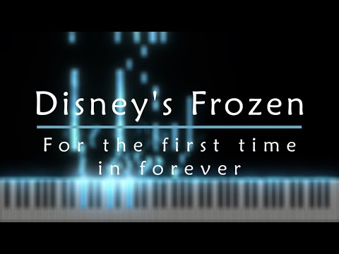 Disney's Frozen - For the first time in forever (piano cover)