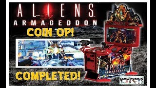ALIEN's ARMAGEDDON [Completed Arcade Coin Op Game]