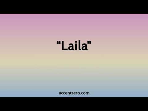 Pronounce "Laila" - Brazilian accent vs. native U.S.