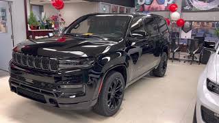 Blacked Out Grand Wagoneer Obsidian Jeep with 6.4L Hemi