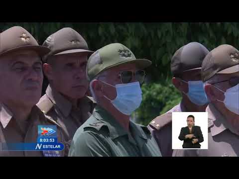 Despiden al Gral de Brig. de la Reserva Enrique Acevedo Glez en el Panteón de las FAR