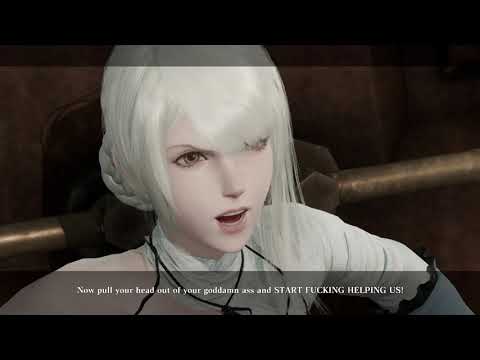 [NieR Replicant v1.2247] Two Kaine's Swearings