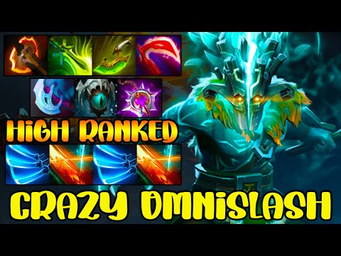HIGH RANKED - INTENSE CARRY JUGGERNAUT - CRAZY OMNISLASH - FULL TEAM FIGHT - DOTA 2 GAMEPLAY