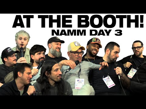 At The Booth! NAMM Day 3 with Howie Weinberg, Josh Gannet, Zakk Cervini, Wavy Wayne and more!