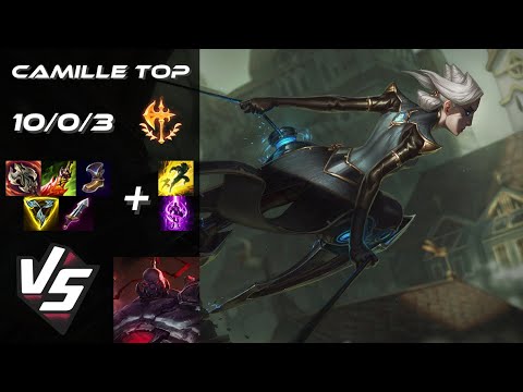 TOP Camille vs Sion - EU Challenger Patch 14.12