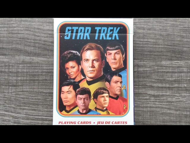 Vídeo relacionado con Tarjetas de Juego Aquarius Star Trek Original Series - Baraja de Cartas de la Serie Original para Juegos de Cartas Favoritos - Productos de colección con Licencia Oficial