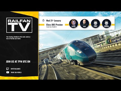 Train Sim World 6 Preview Livestream: Avanti West Coast Class 805